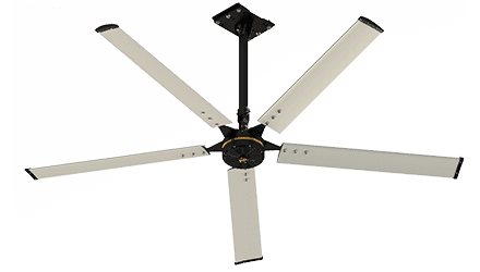 RR PMSM HVLS Fans